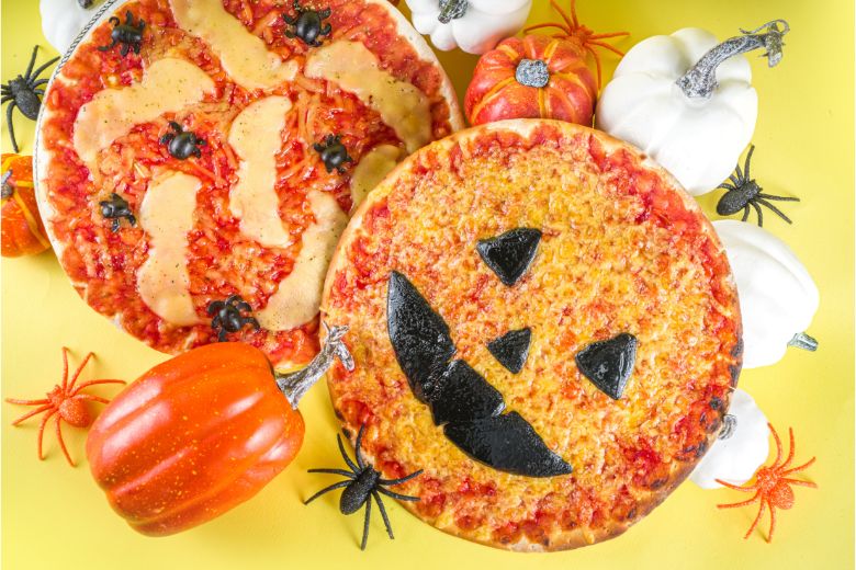 pizza na halloween