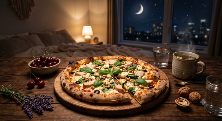 pizza w nocy